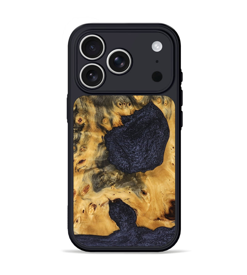 iPhone 17 Pro Wood Phone Case - Philip (Wood Burl, 827109)
