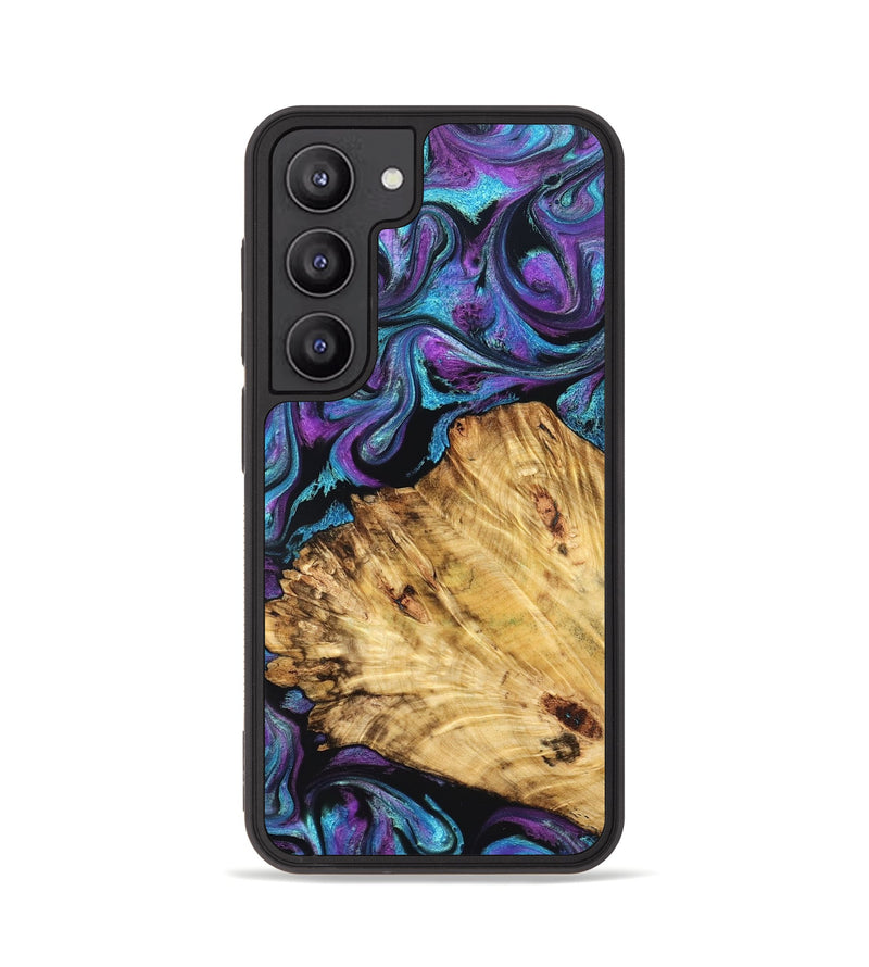 Galaxy S23 Wood Phone Case - Daren (Purple, 827111)