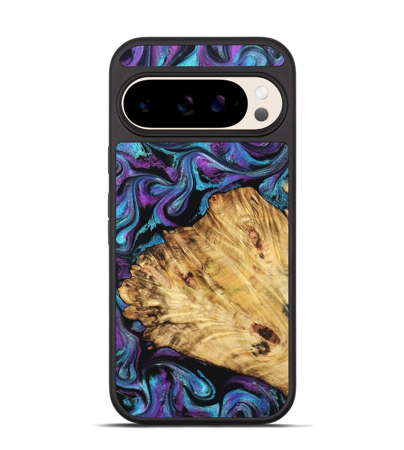 Pixel 10 Wood Phone Case - Daren (Purple, 827111)