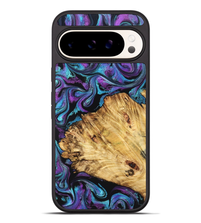 Pixel 9 Pro XL Wood Phone Case - Daren (Purple, 827111)