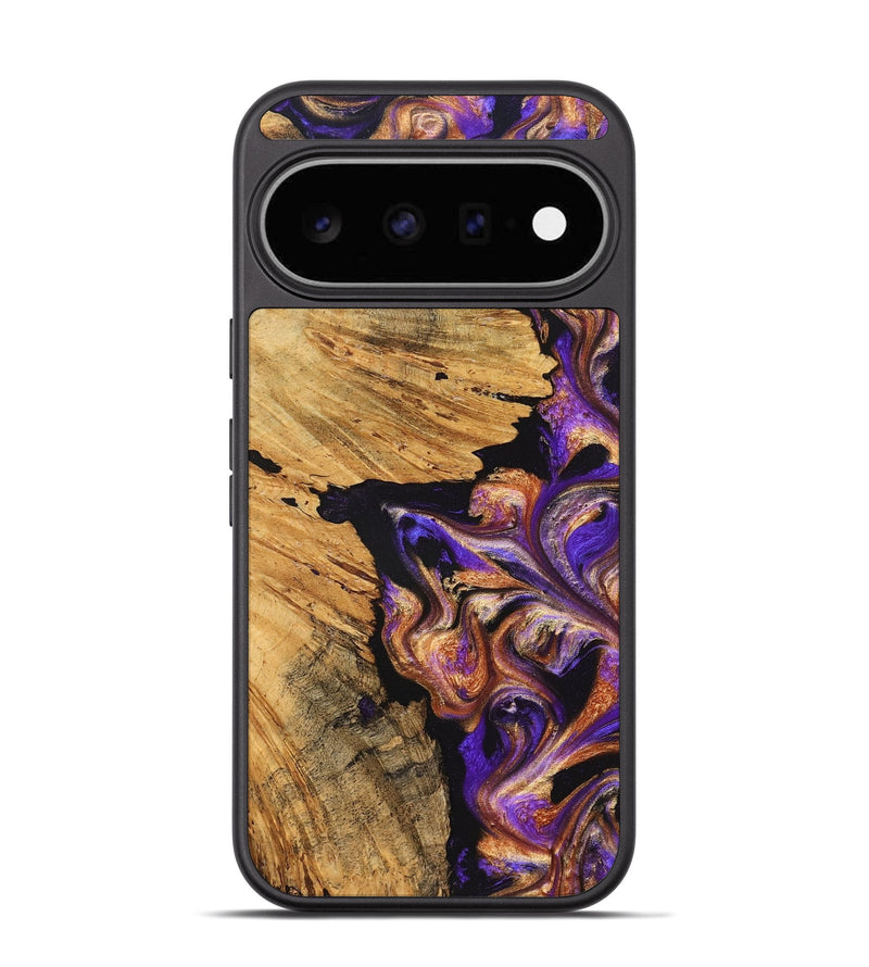 Pixel 11 Wood Phone Case - Kierra (Purple, 827112)