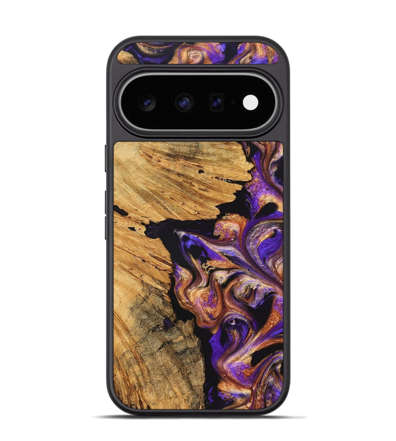 Pixel 11 Pro Wood Phone Case - Kierra (Purple, 827112)