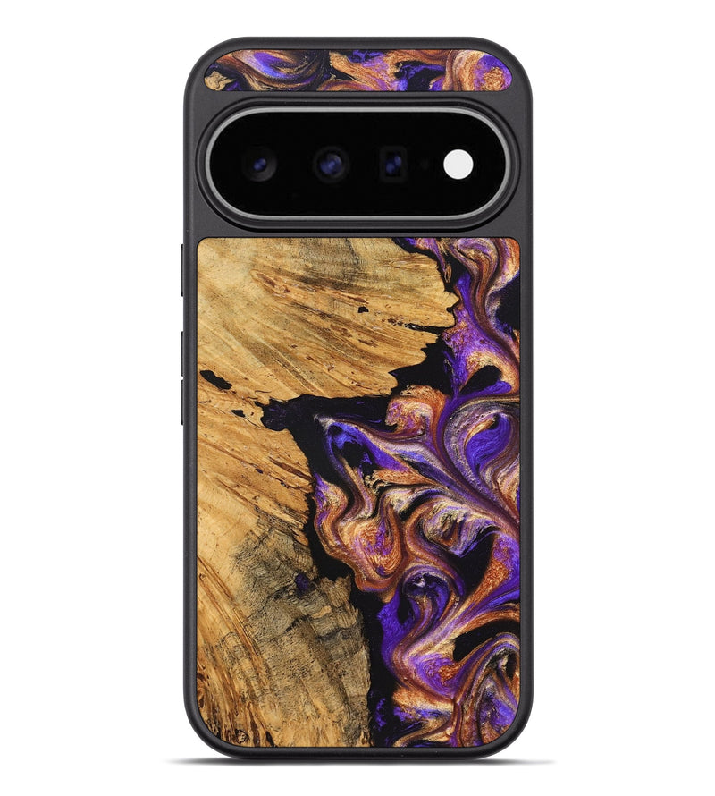 Pixel 11 Pro XL Wood Phone Case - Kierra (Purple, 827112)