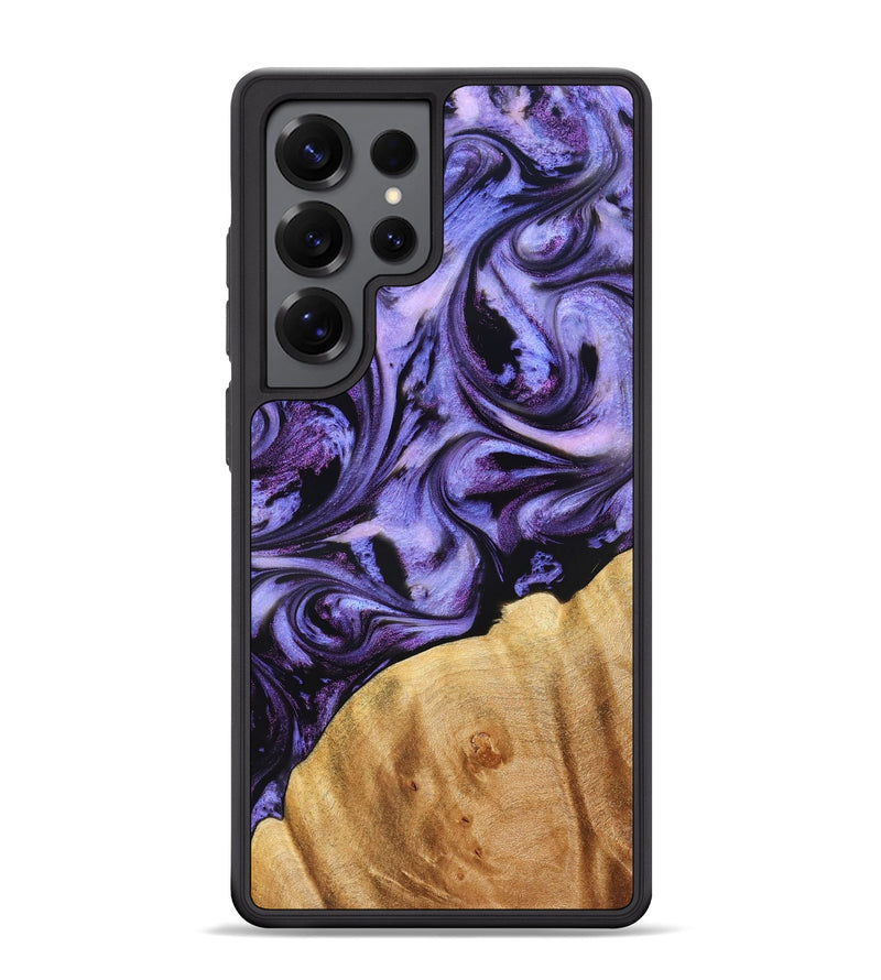 Galaxy S25 Ultra Wood Phone Case - Chozen (Purple, 827113)