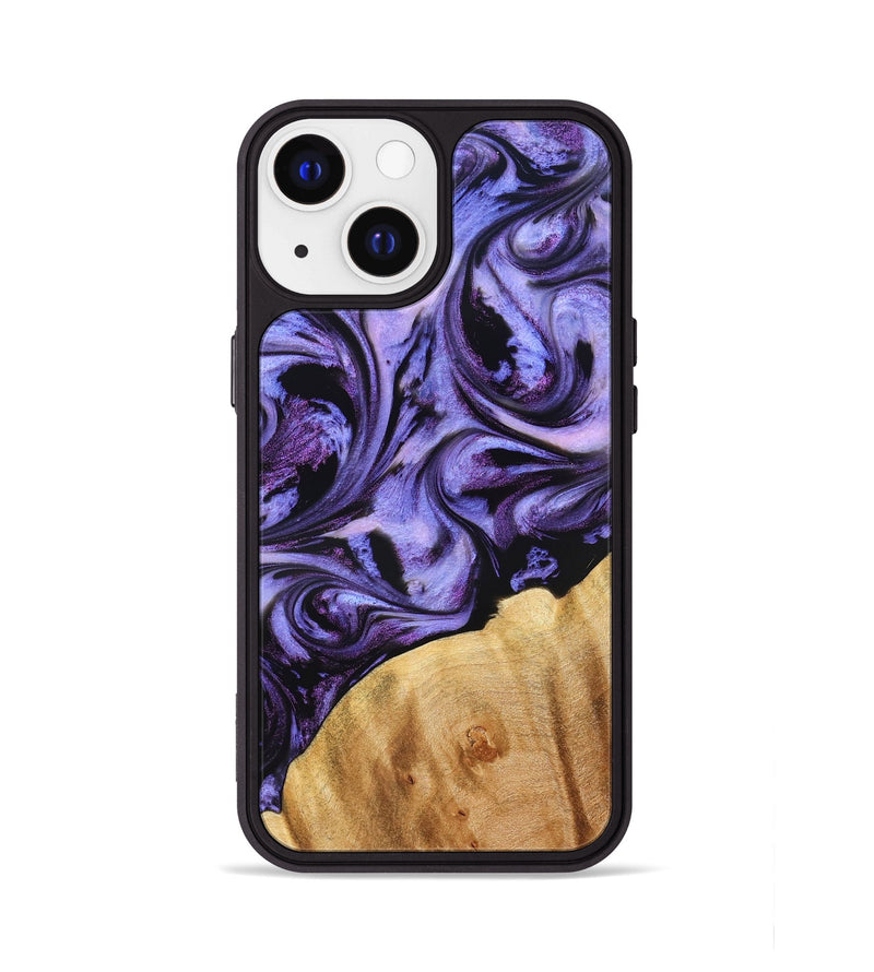 iPhone 13 Wood Phone Case - Chozen (Purple, 827113)
