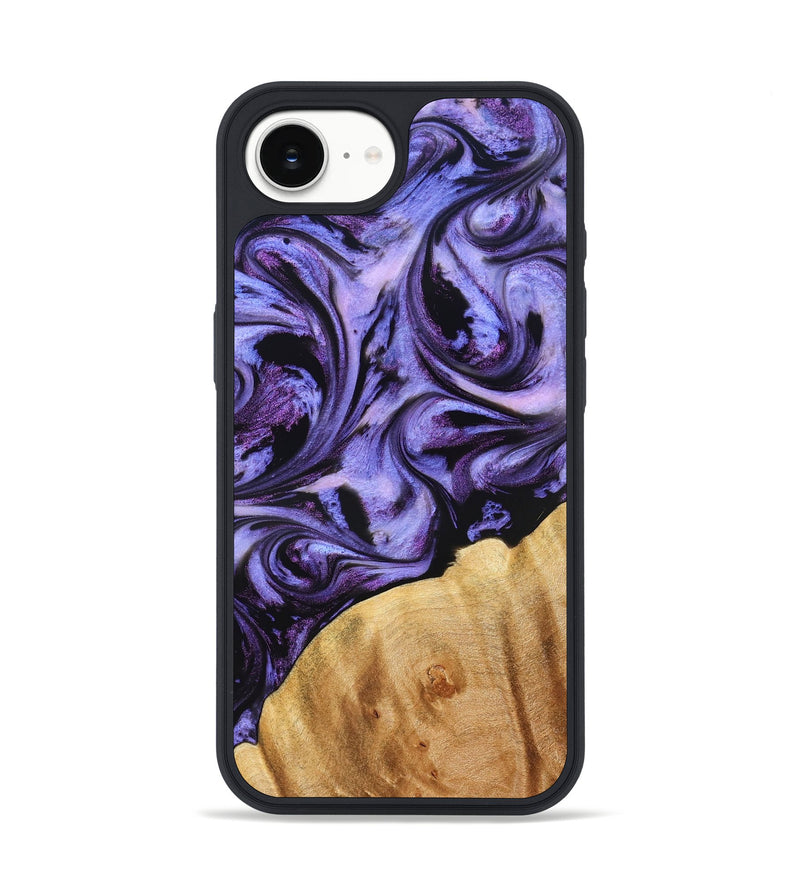 iPhone 16e Wood Phone Case - Chozen (Purple, 827113)