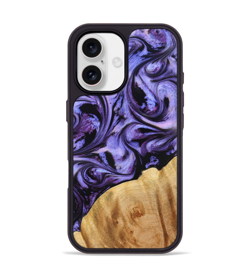 iPhone 17 Wood Phone Case - Chozen (Purple, 827113)