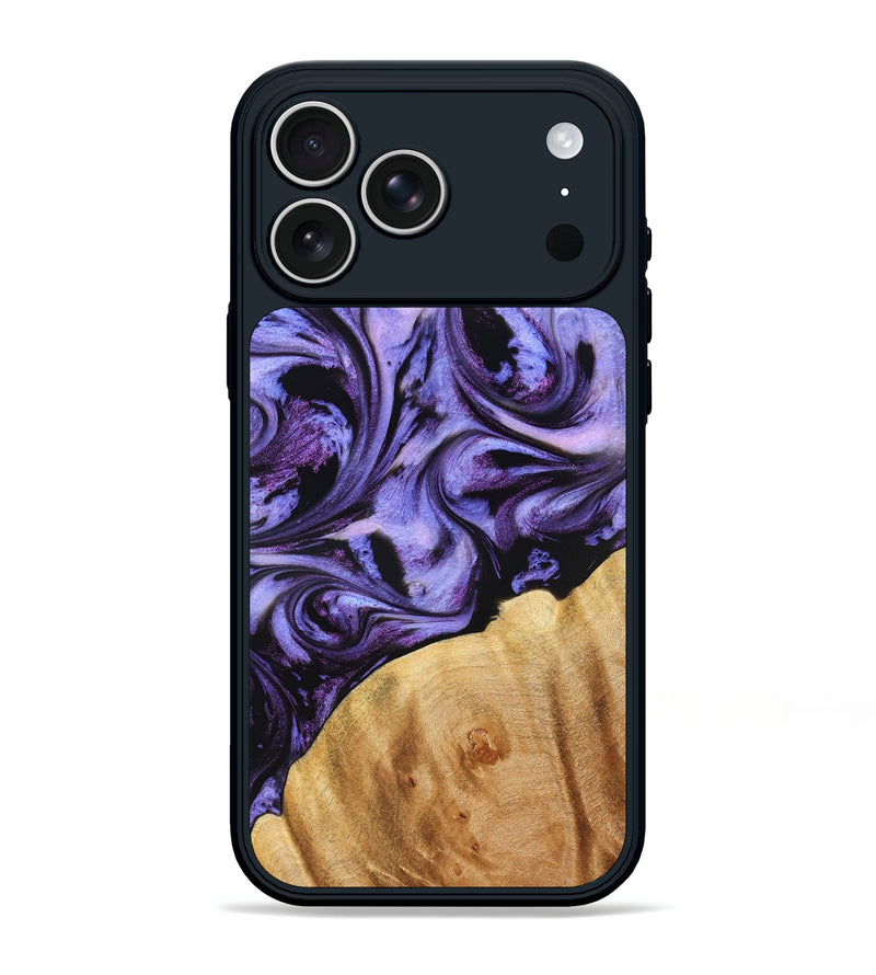 iPhone 17 Pro Max Wood Phone Case - Chozen (Purple, 827113)