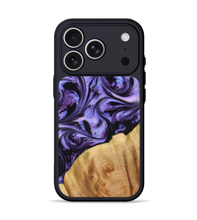 iPhone 17 Pro Wood Phone Case - Chozen (Purple, 827113)