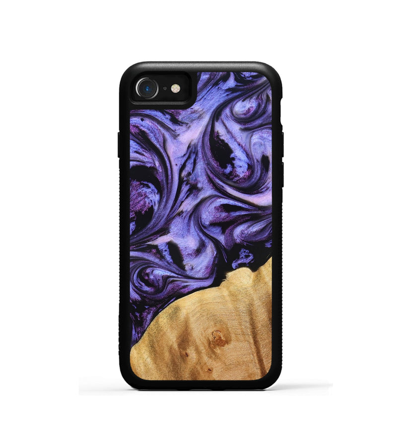 iPhone SE Wood Phone Case - Chozen (Purple, 827113)