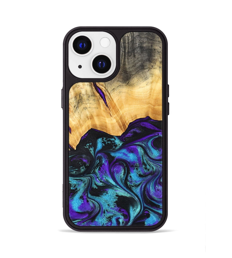 iPhone 13 Wood Phone Case - Dena (Purple, 827114)