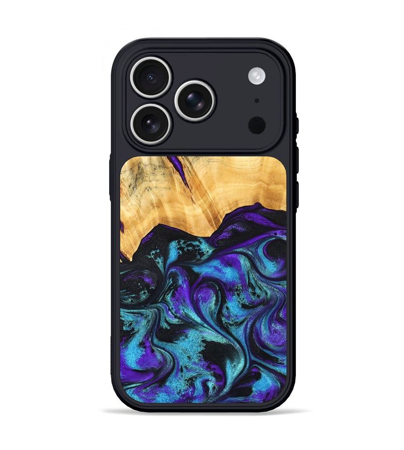 iPhone 17 Pro Wood Phone Case - Dena (Purple, 827114)
