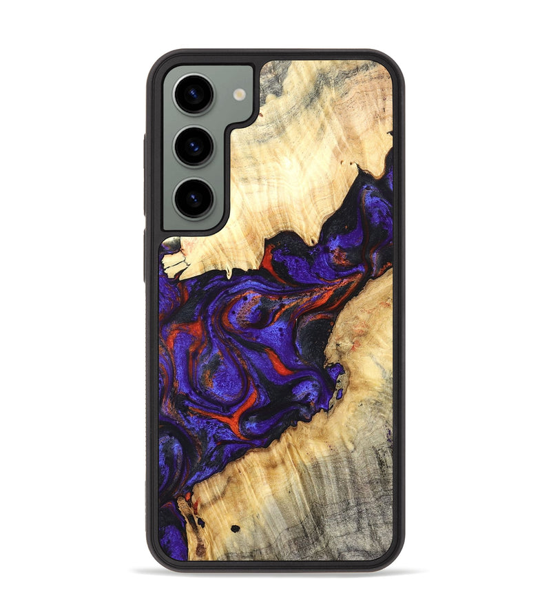 Galaxy S23 Plus Wood Phone Case - Laura (Purple, 827115)
