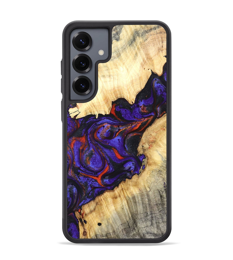 Galaxy S25 Plus Wood Phone Case - Laura (Purple, 827115)