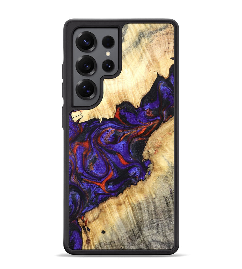 Galaxy S25 Ultra Wood Phone Case - Laura (Purple, 827115)