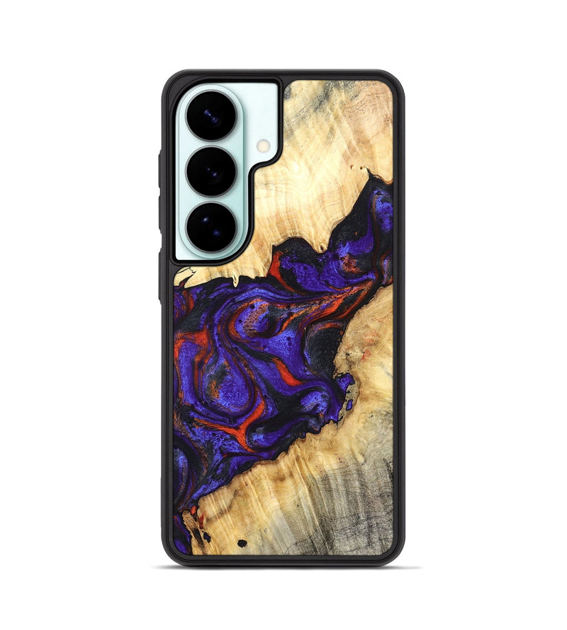 Galaxy S26 Wood Phone Case - Laura (Purple, 827115)