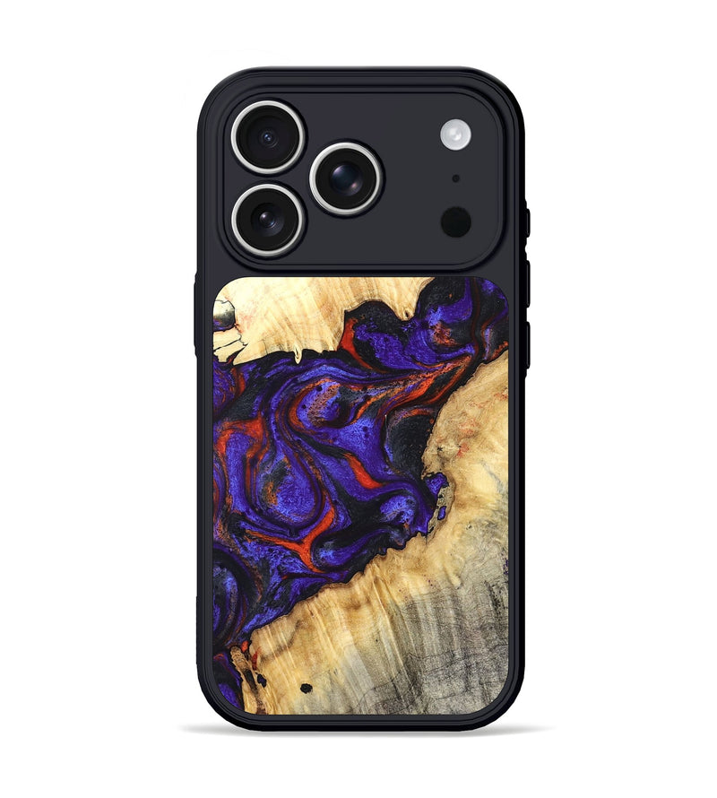 iPhone 17 Pro Wood Phone Case - Laura (Purple, 827115)