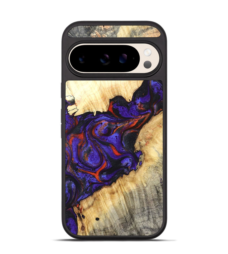 Pixel 10 Wood Phone Case - Laura (Purple, 827115)
