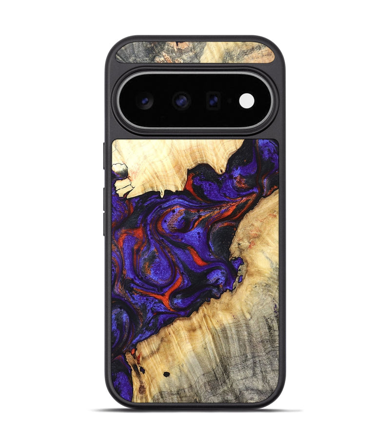 Pixel 11 Pro Wood Phone Case - Laura (Purple, 827115)