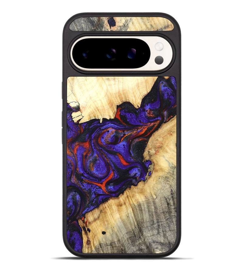 Pixel 9 Pro XL Wood Phone Case - Laura (Purple, 827115)
