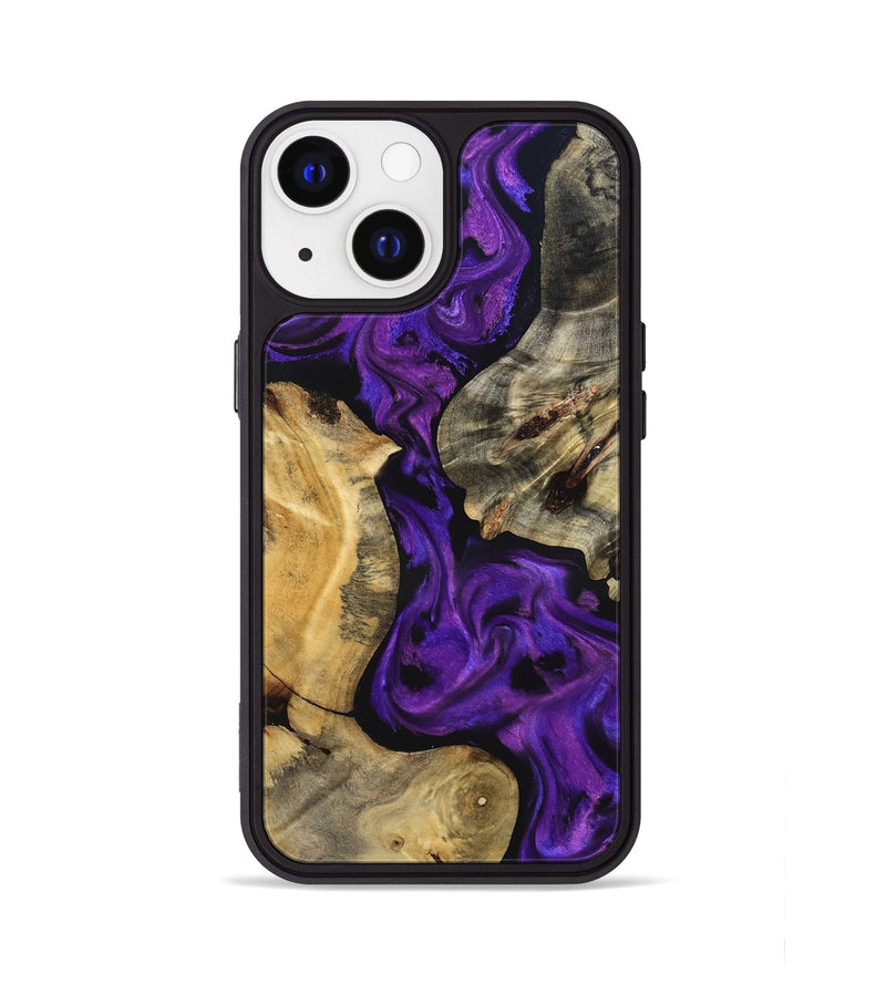 iPhone 13 Wood Phone Case - Jaida (Purple, 827116)