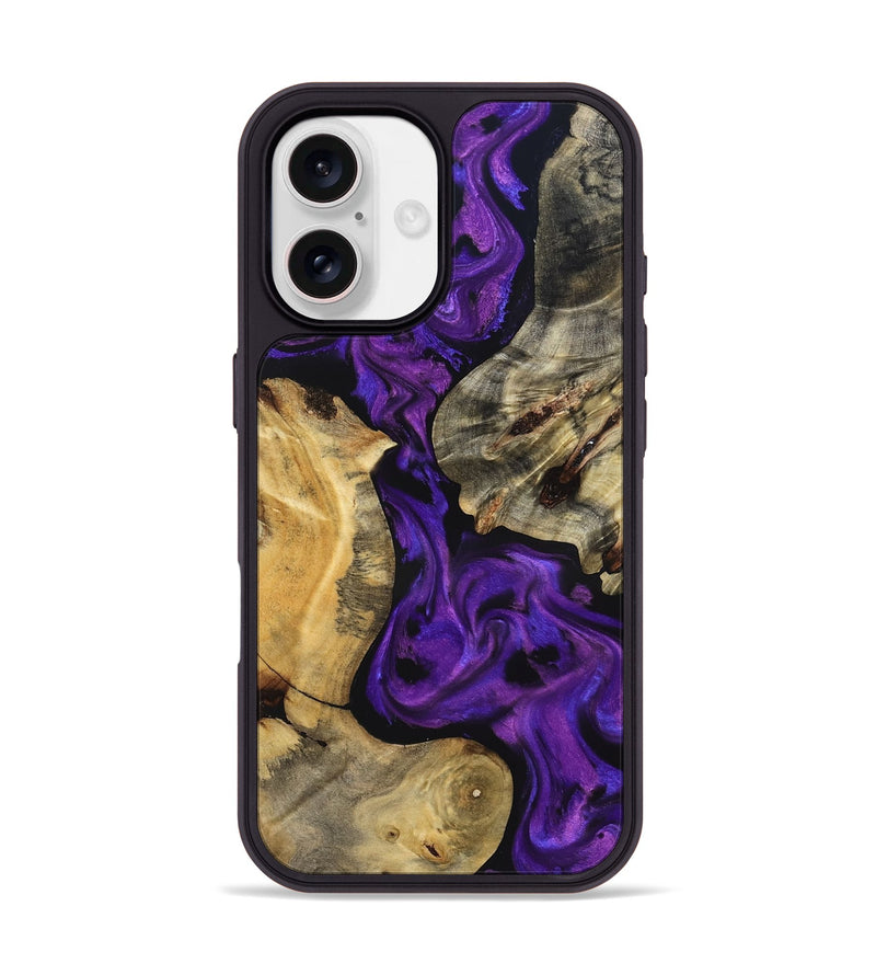 iPhone 17 Wood Phone Case - Jaida (Purple, 827116)