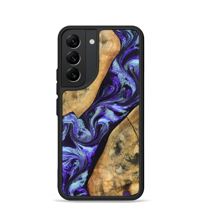 Galaxy S22 Wood Phone Case - Cullen (Purple, 827117)