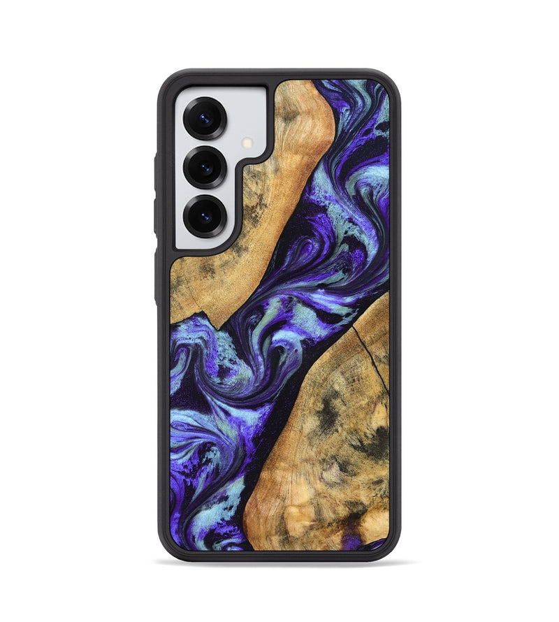 Galaxy S25 Wood Phone Case - Cullen (Purple, 827117)