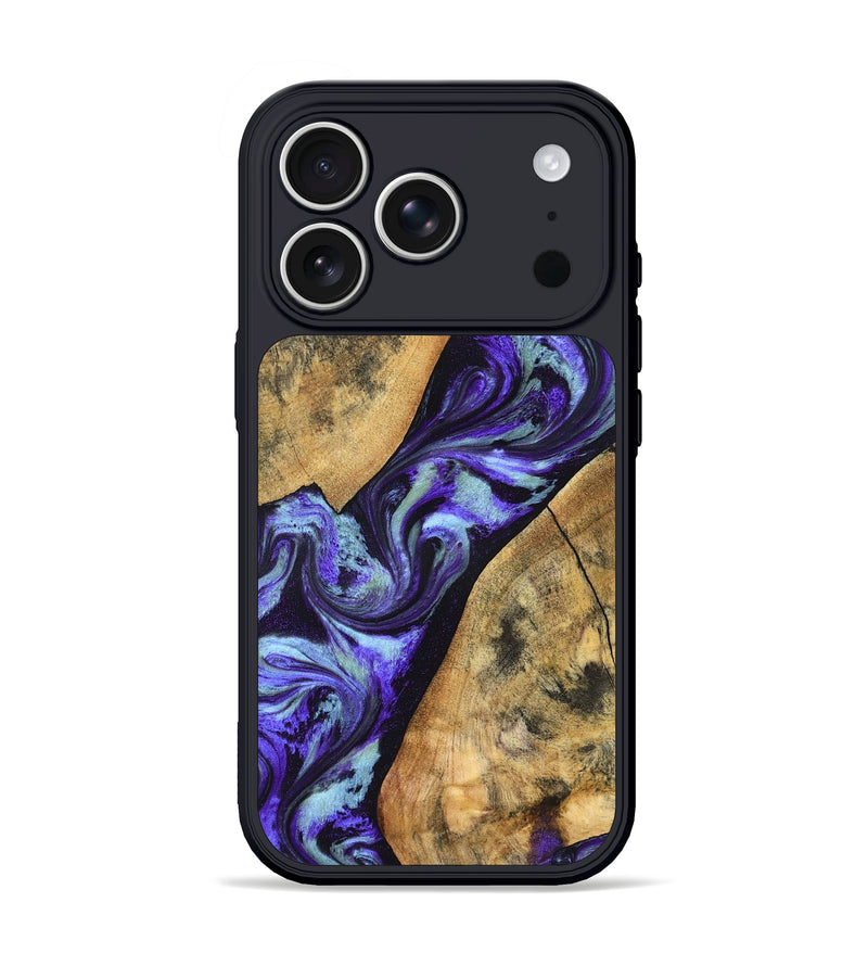 iPhone 17 Pro Wood Phone Case - Cullen (Purple, 827117)