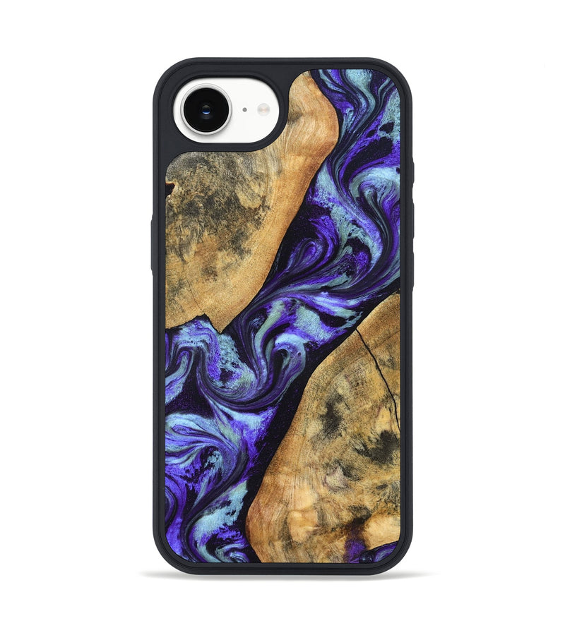 iPhone 17e Wood Phone Case - Cullen (Purple, 827117)