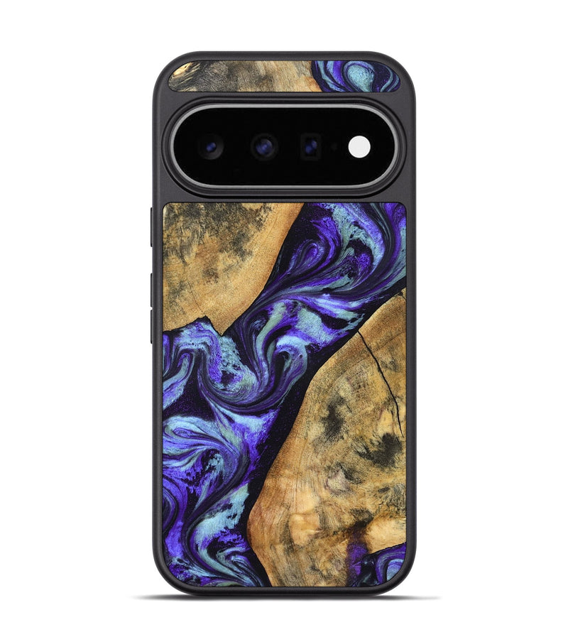 Pixel 11 Pro Wood Phone Case - Cullen (Purple, 827117)