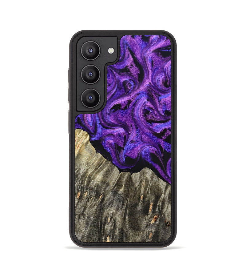 Galaxy S23 Wood Phone Case - Pennie (Purple, 827118)
