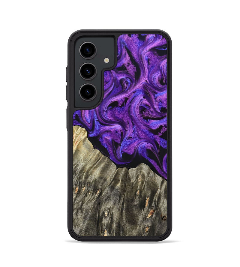 Galaxy S24 Wood Phone Case - Pennie (Purple, 827118)
