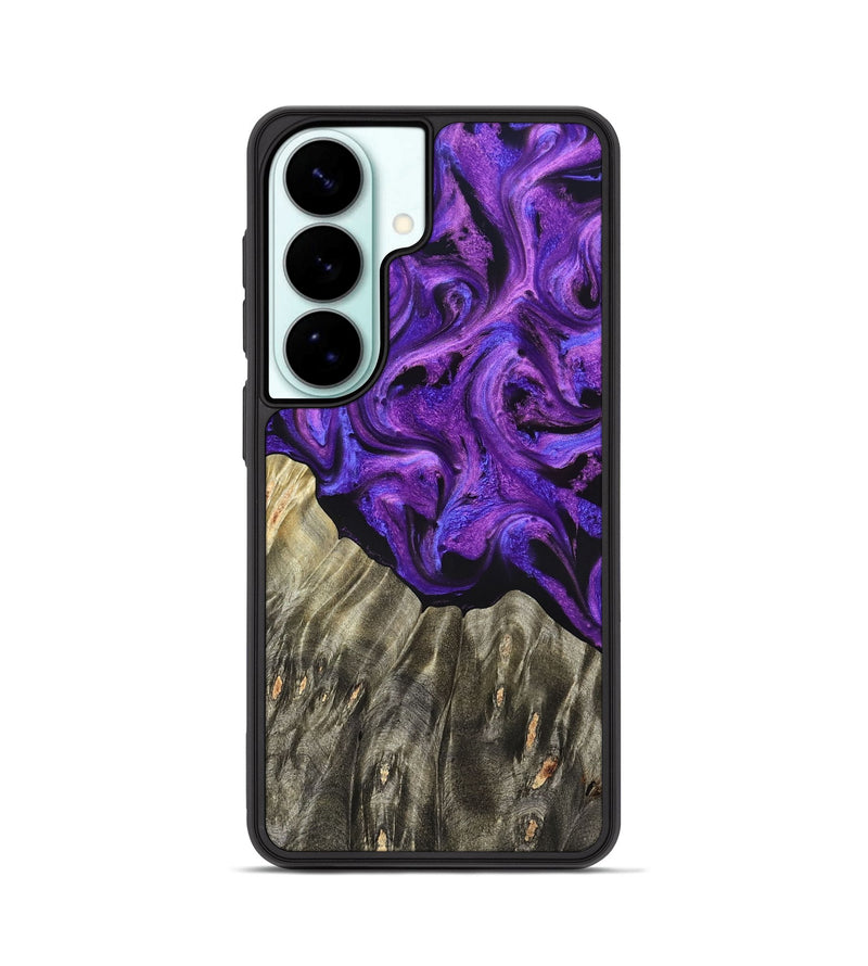 Galaxy S26 Wood Phone Case - Pennie (Purple, 827118)