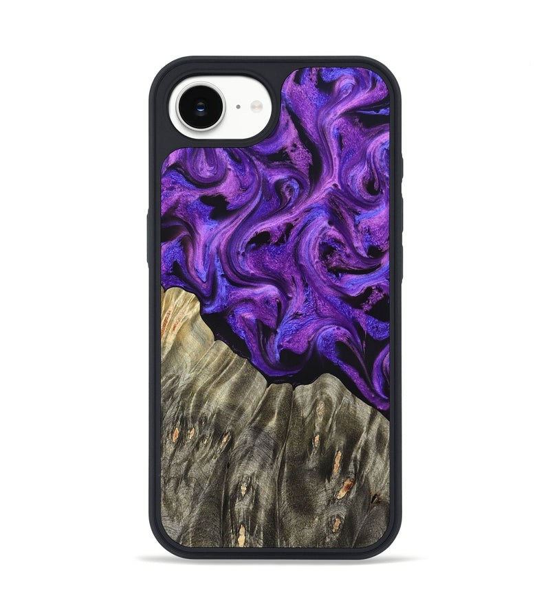 iPhone 17e Wood Phone Case - Pennie (Purple, 827118)