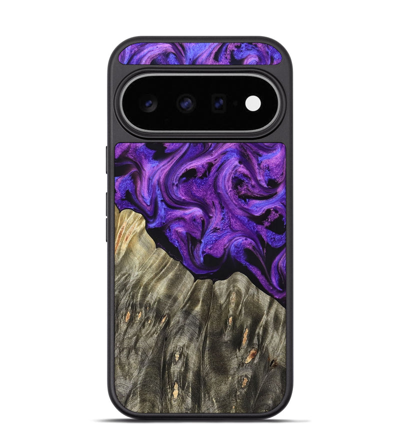 Pixel 11 Pro Wood Phone Case - Pennie (Purple, 827118)