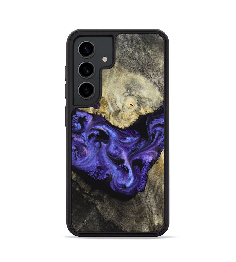 Galaxy S24 Wood Phone Case - Kyree (Purple, 827119)