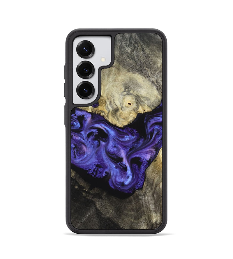 Galaxy S25 Wood Phone Case - Kyree (Purple, 827119)