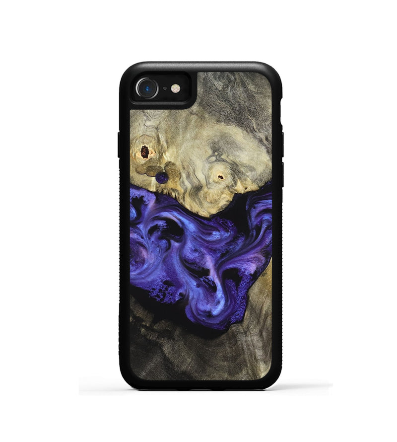 iPhone SE Wood Phone Case - Kyree (Purple, 827119)