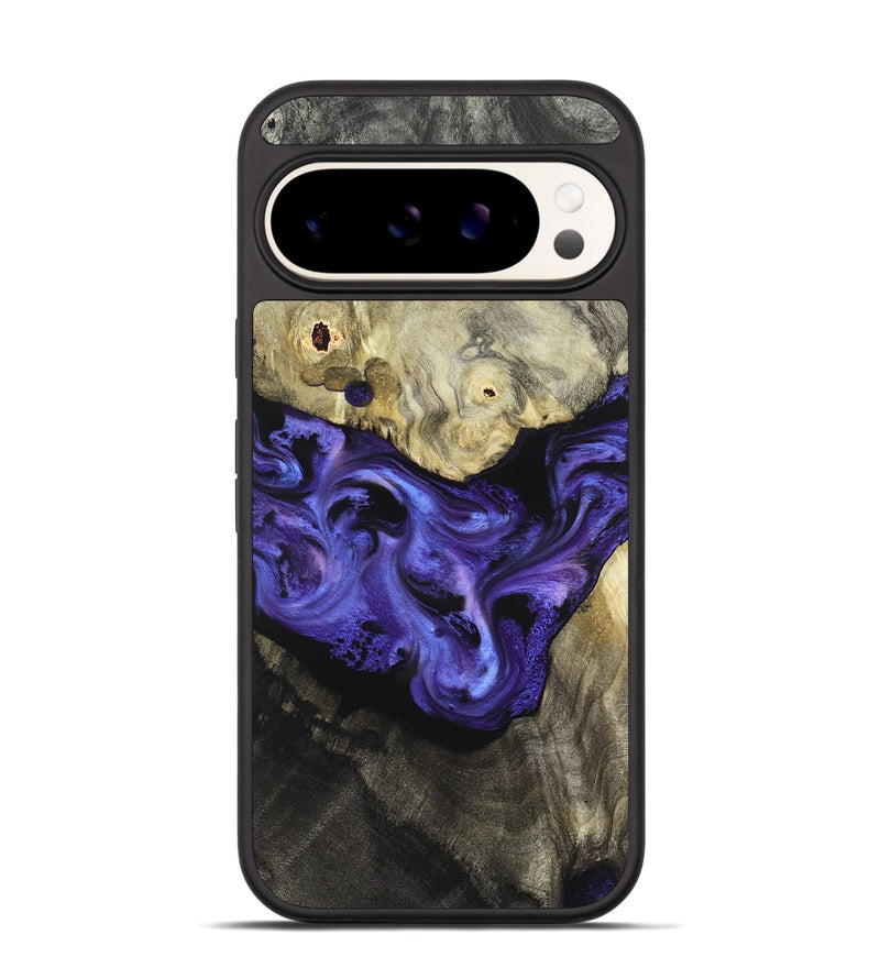Pixel 9 Wood Phone Case - Kyree (Purple, 827119)