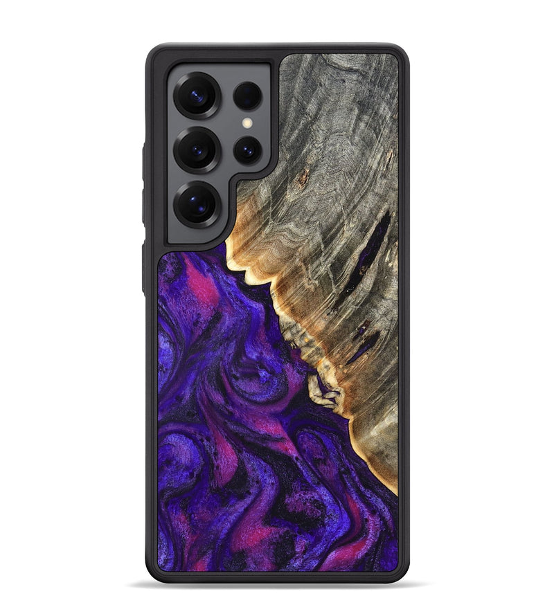 Galaxy S25 Ultra Wood Phone Case - Crue (Purple, 827120)