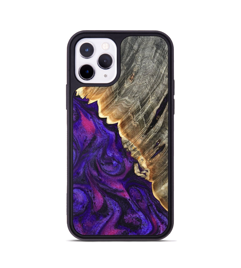 iPhone 11 Pro Wood Phone Case - Crue (Purple, 827120)