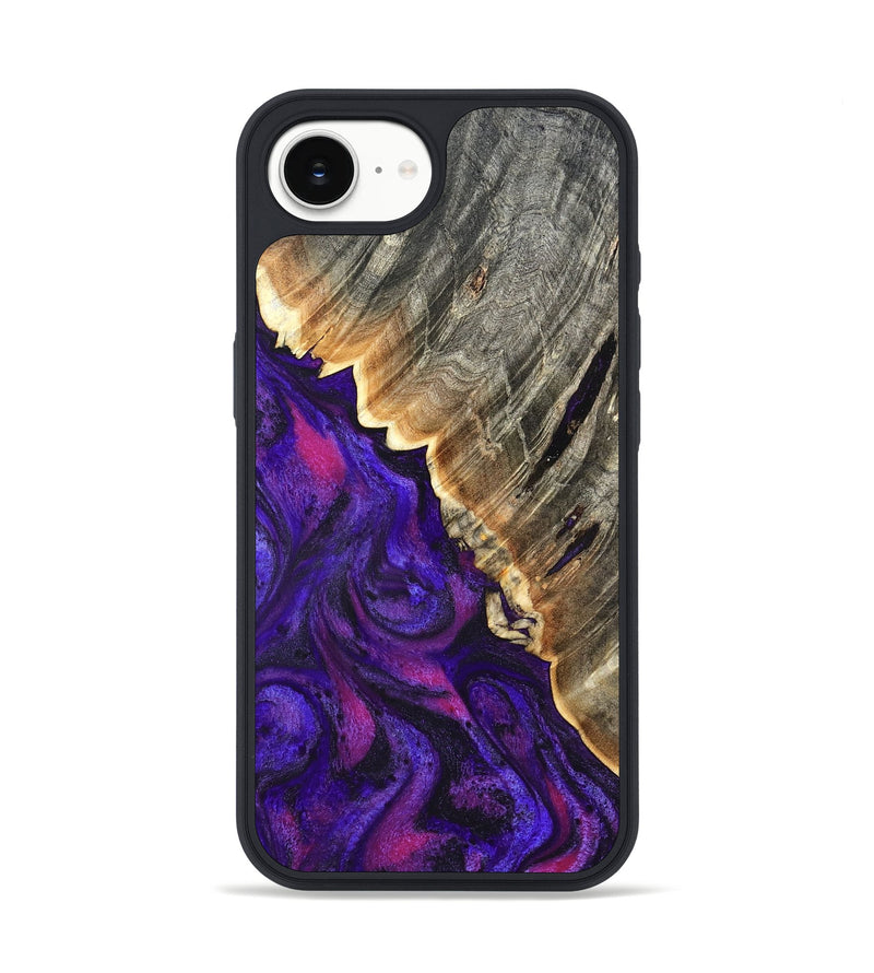 iPhone 16e Wood Phone Case - Crue (Purple, 827120)