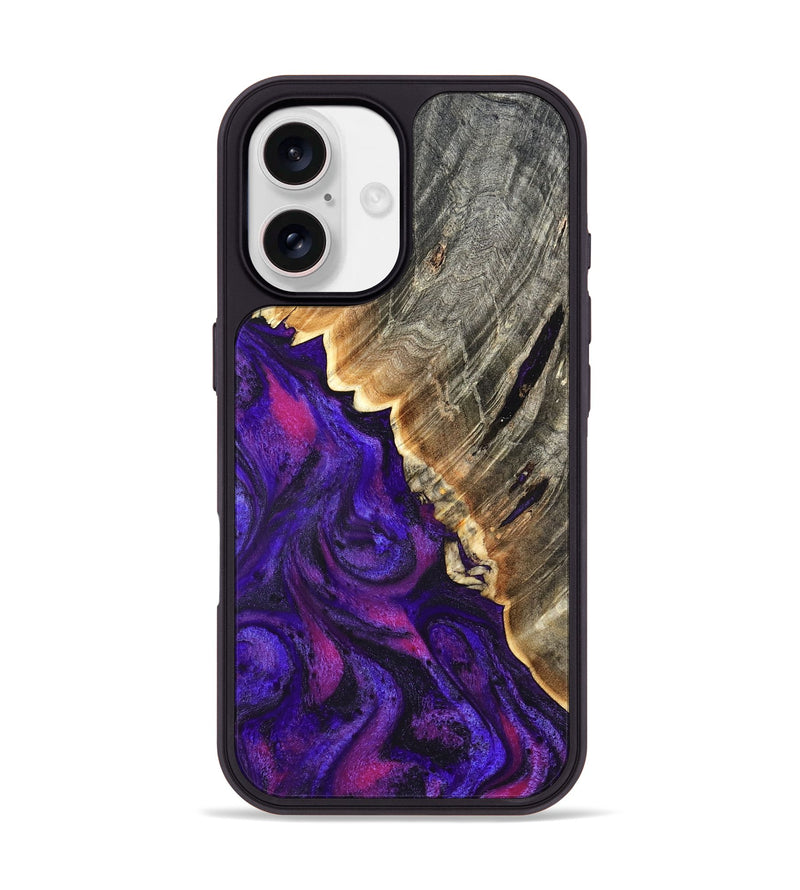 iPhone 17 Wood Phone Case - Crue (Purple, 827120)