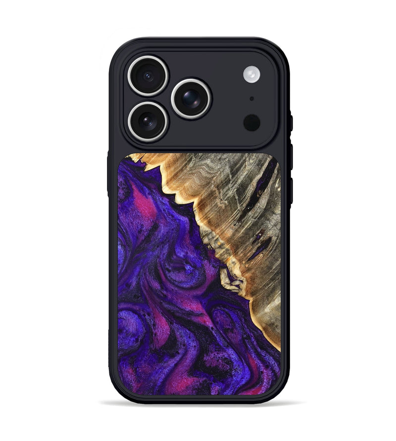 iPhone 17 Pro Wood Phone Case - Crue (Purple, 827120)