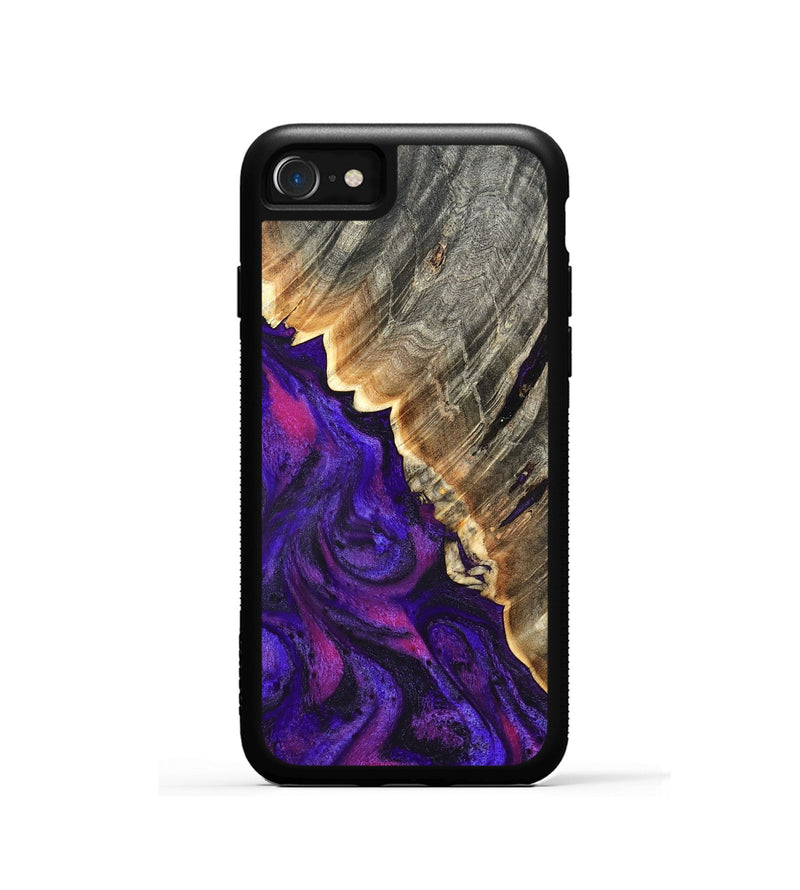 iPhone SE Wood Phone Case - Crue (Purple, 827120)