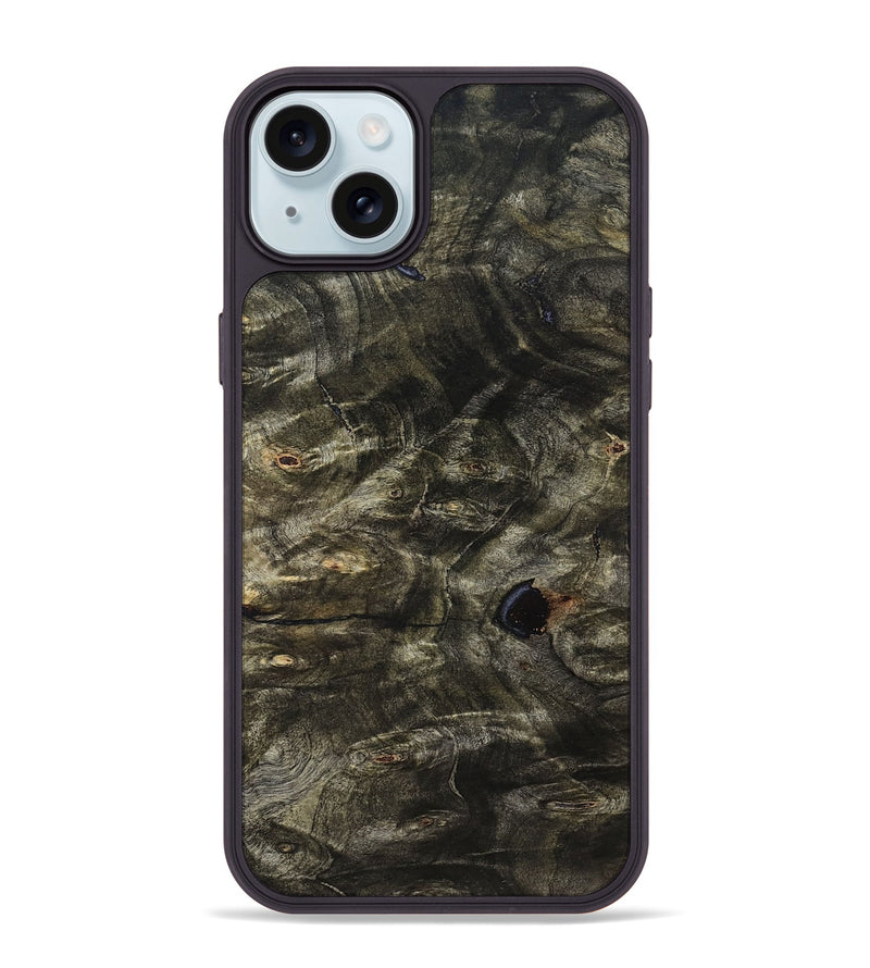 iPhone 15 Plus Wood Phone Case - Amelia (Wood Burl, 827121)
