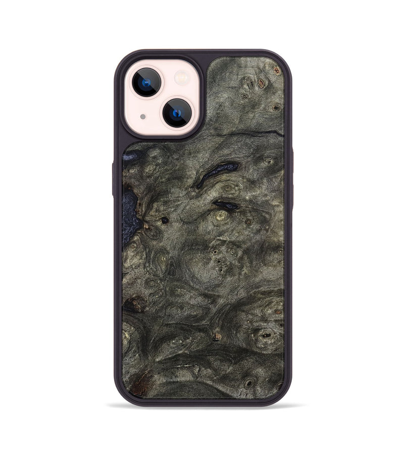 iPhone 14 Wood Phone Case - Mikael (Wood Burl, 827122)