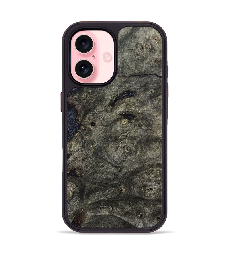 iPhone 16 Wood Phone Case - Mikael (Wood Burl, 827122)