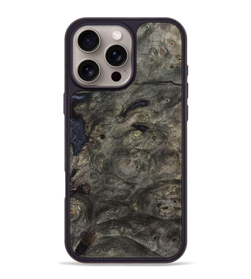 iPhone 16 Pro Max Wood Phone Case - Mikael (Wood Burl, 827122)
